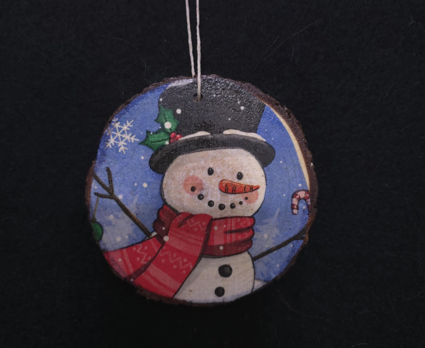 Wood Slice Ornament