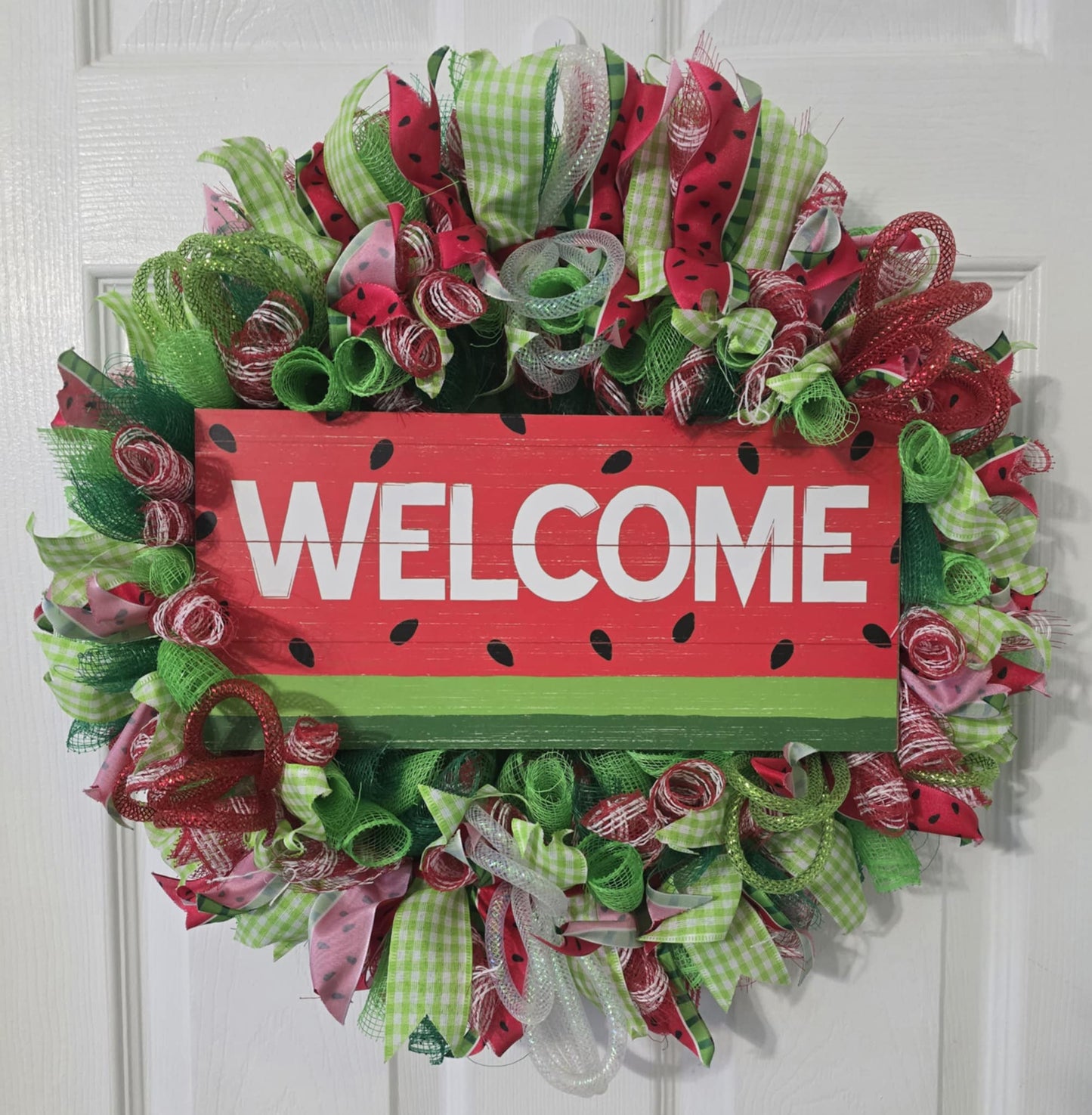 Watermelon Wreath