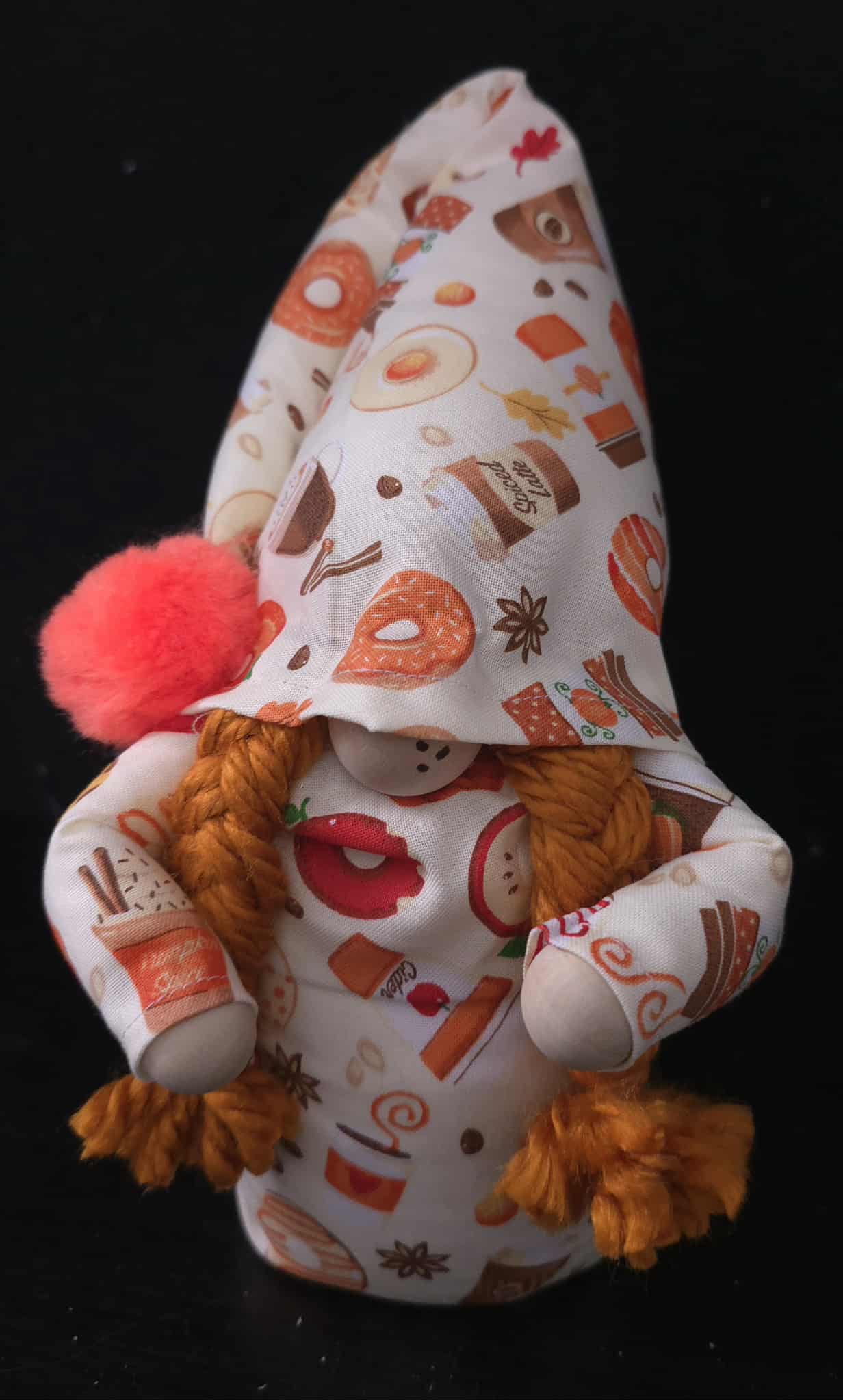 Pumpkin Spice & Donuts Gnome