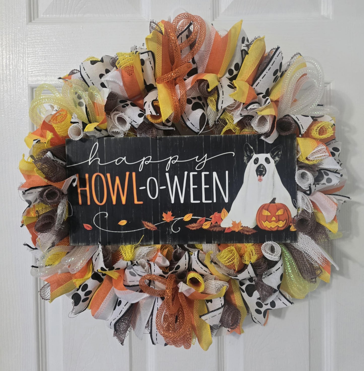 Howl-o-ween Wreath