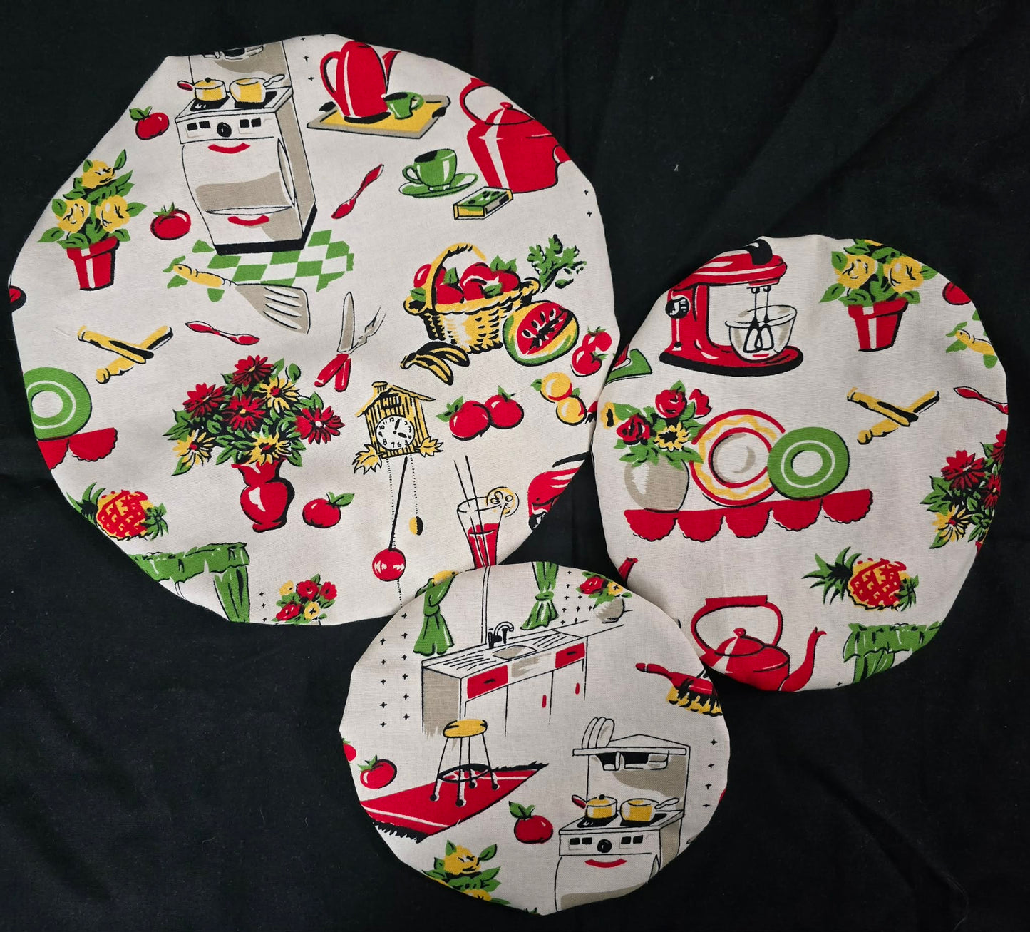 Bowl Covers - 50s Kitchen