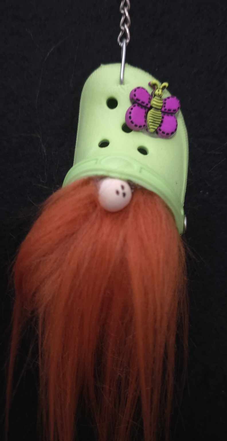 Croc Keychain Gnome