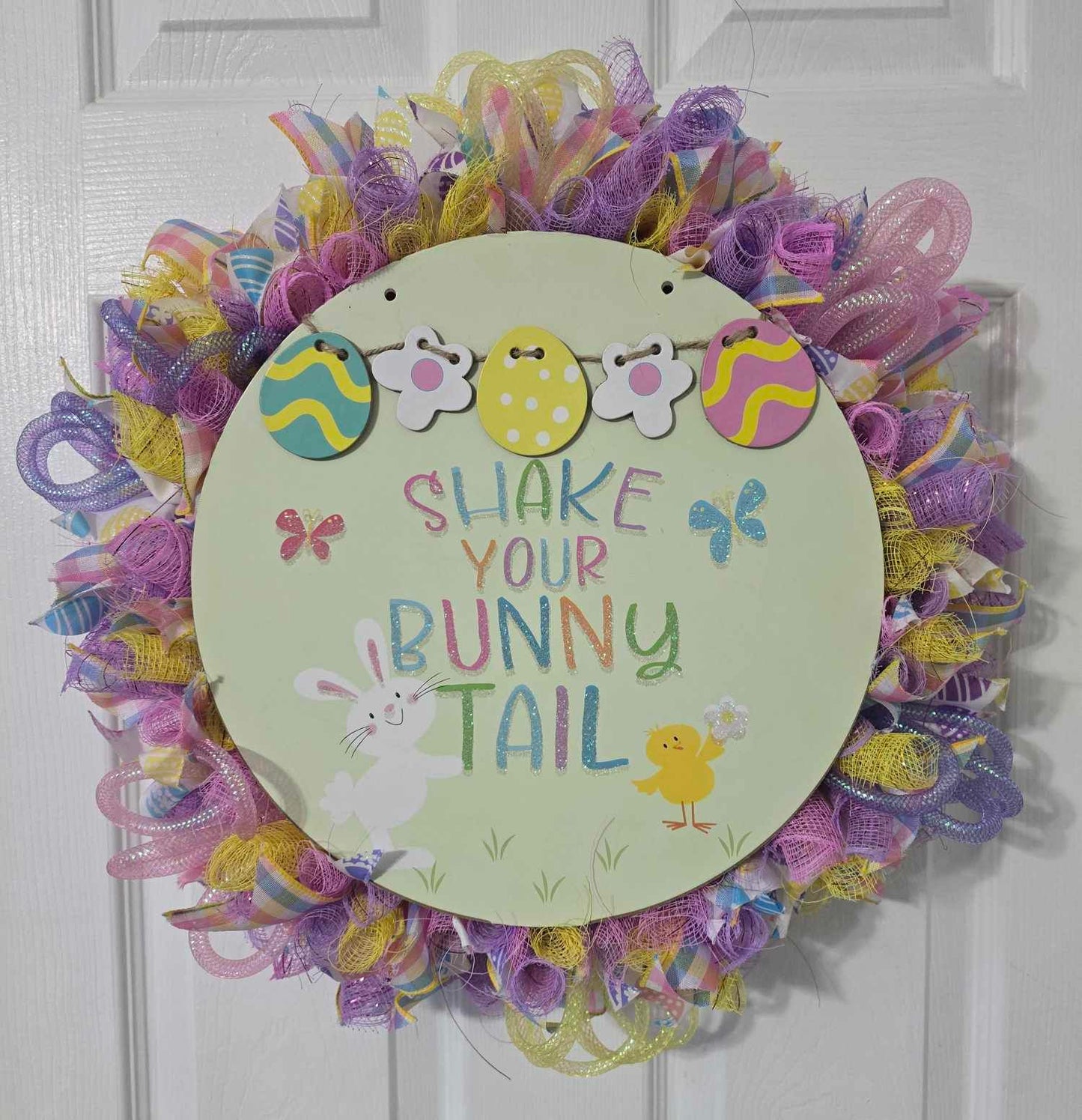 Shake your Bunny Tail Wreath