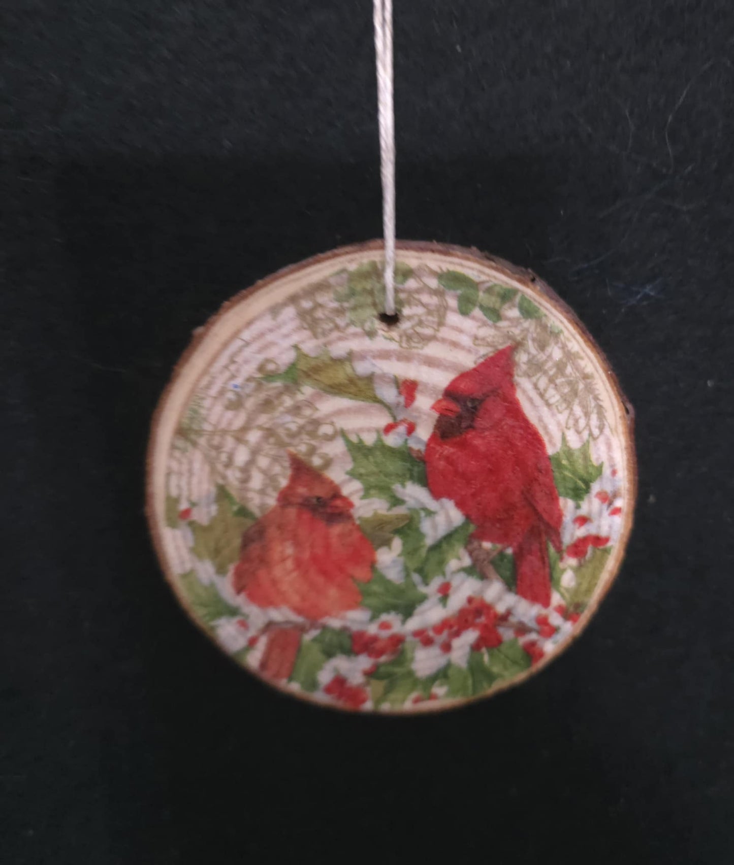 Wood Slice Ornament
