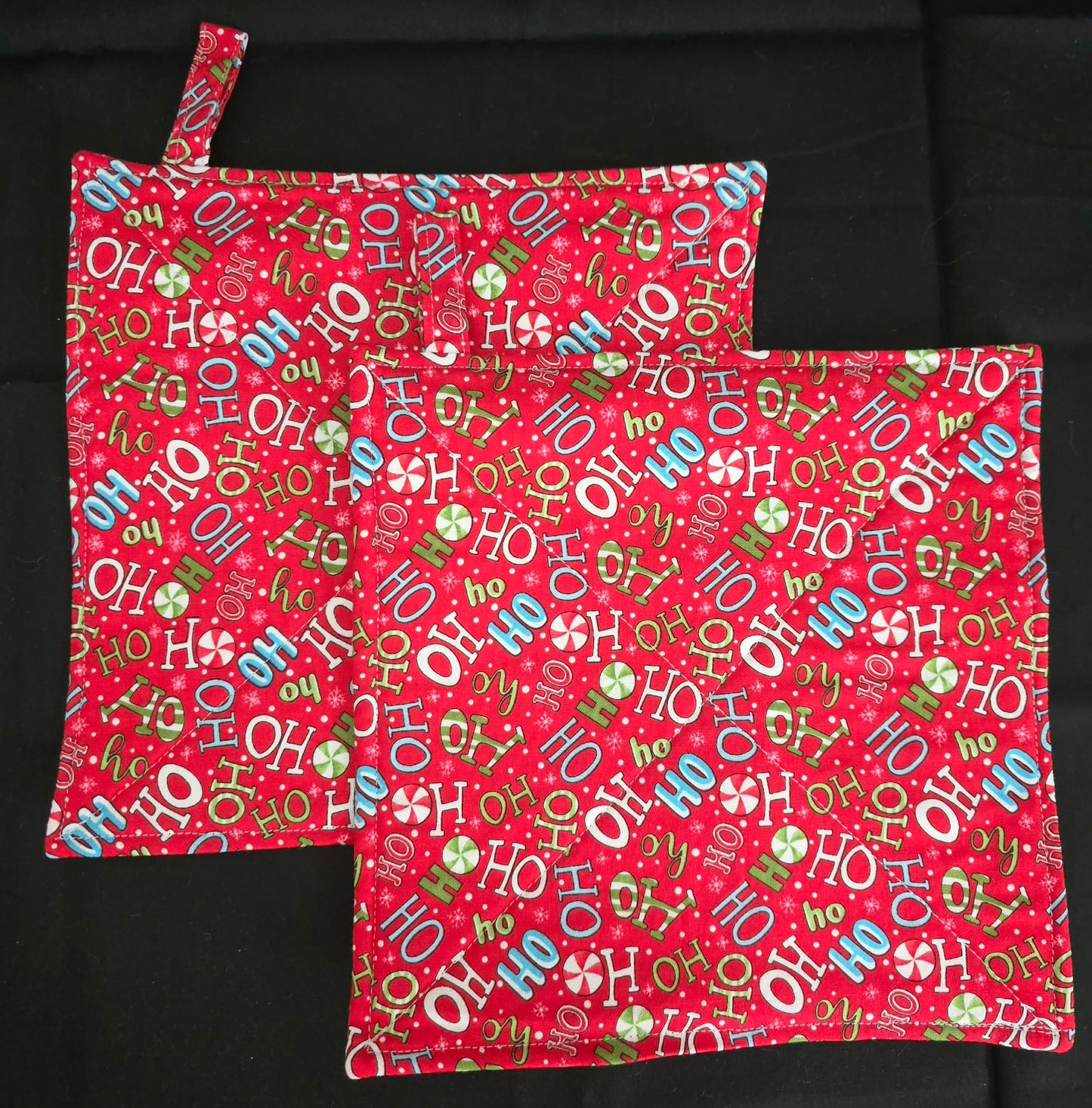 Ho Ho Ho Pot Holders