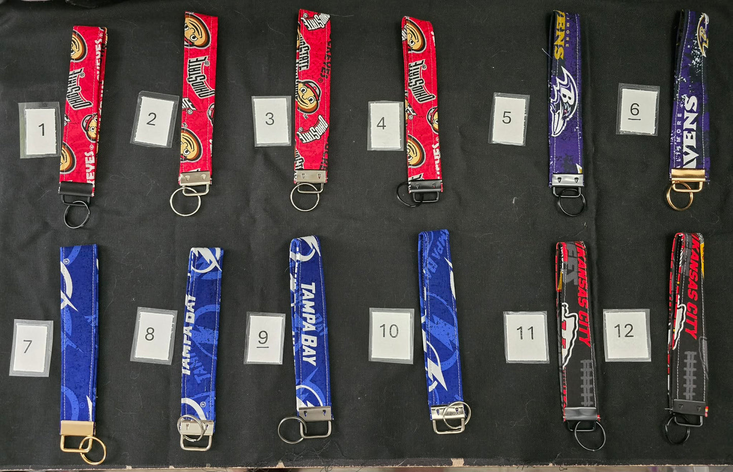 6 in Key Fob Chains