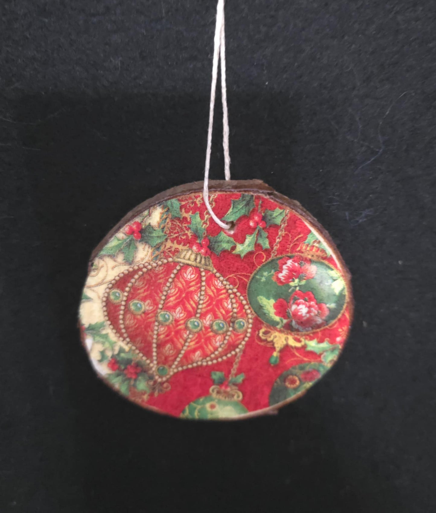 Wood Slice Ornament