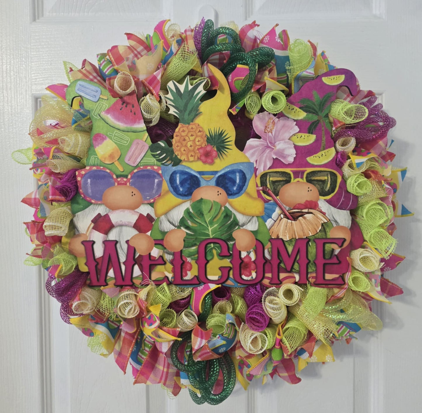 Gnomie Summer Wreath