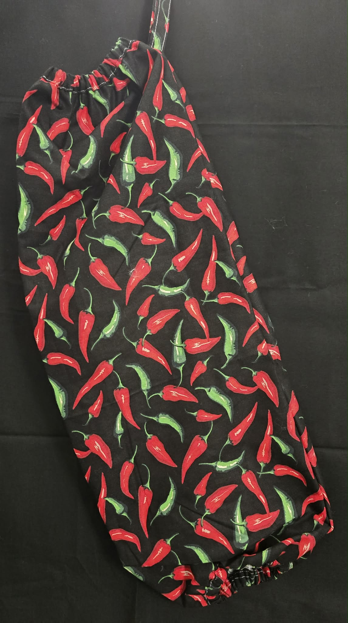 Chili Peppers Reusable Grocery Bag Holder