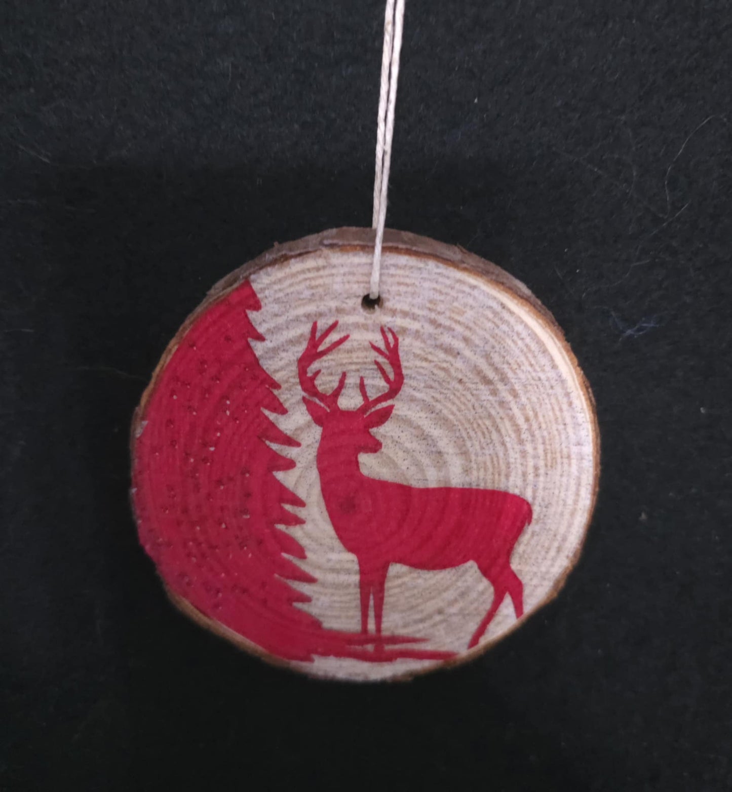 Wood Slice Ornament