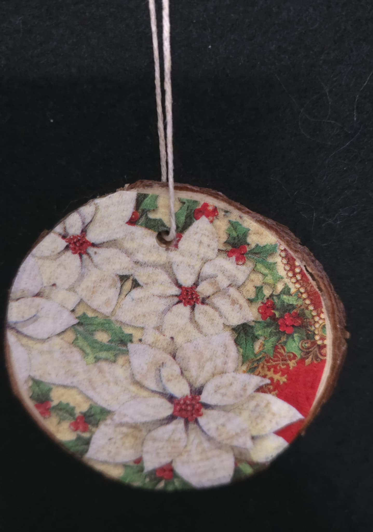 Wood Slice Ornament