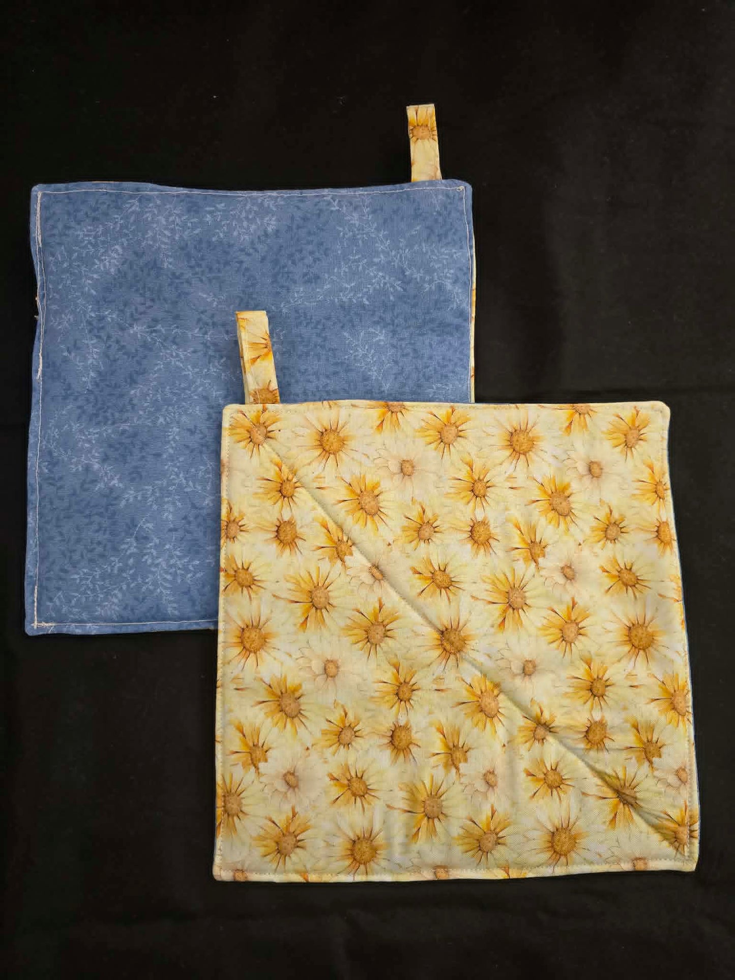 Yellow Daisies Pot Holders