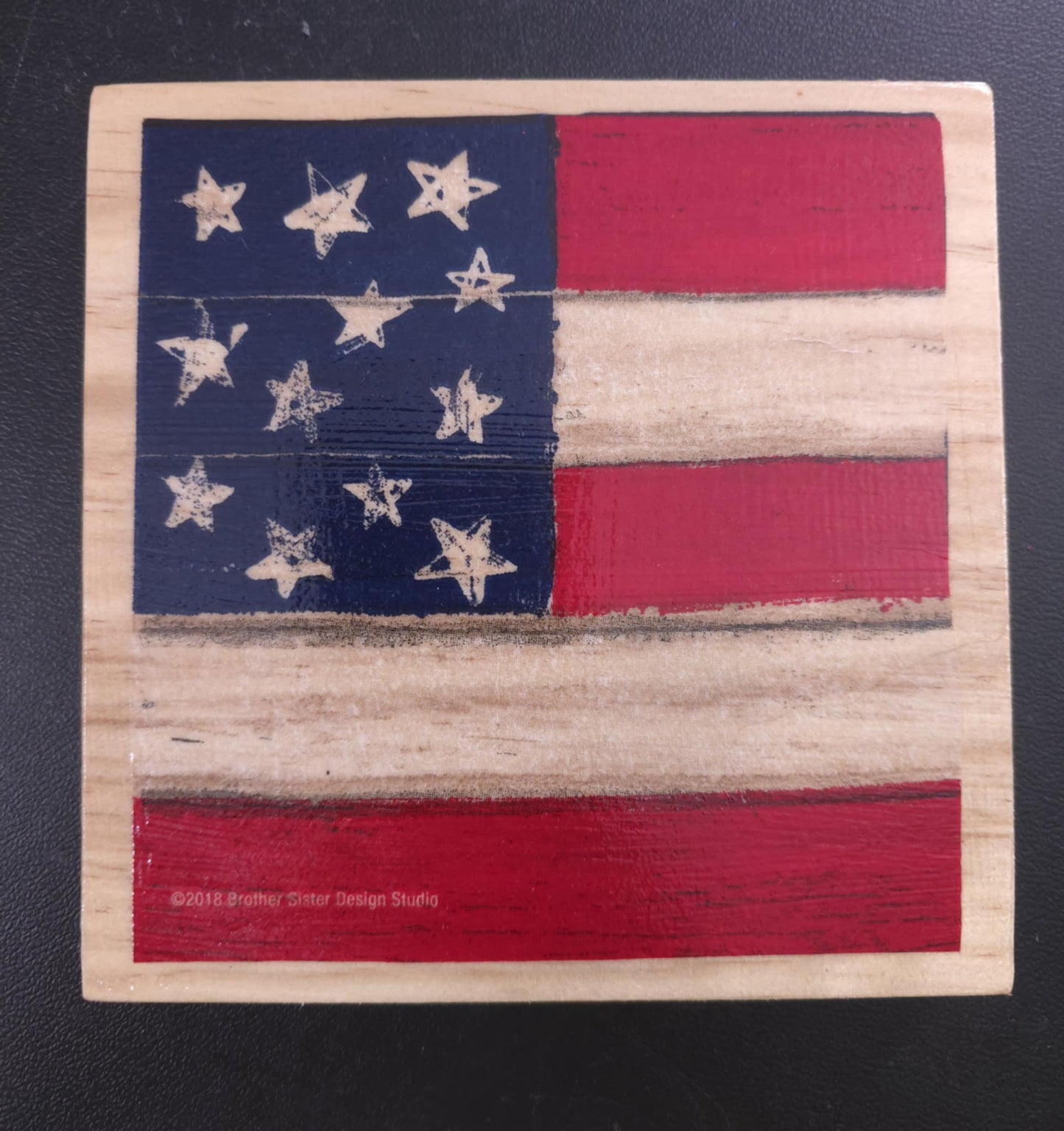 XL 5.5 x 5.5 Flag Coaster