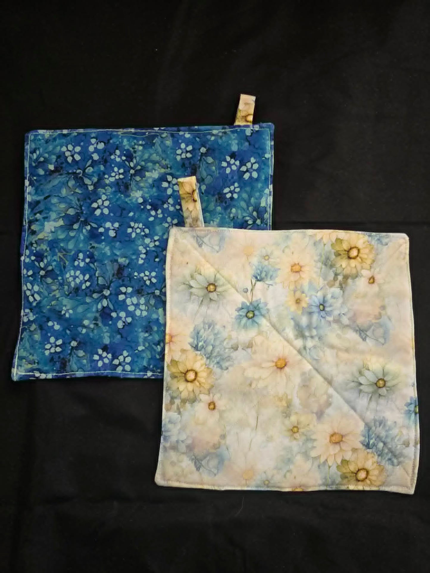 Watercolor Flower Pot Holders