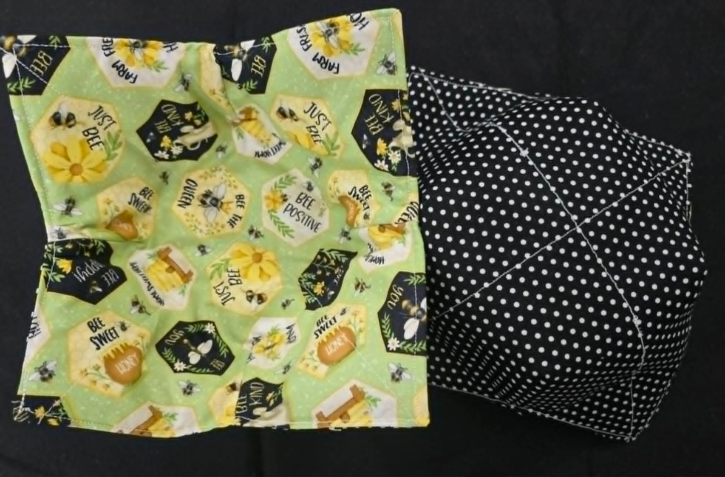Green Bee Bowl Cozy