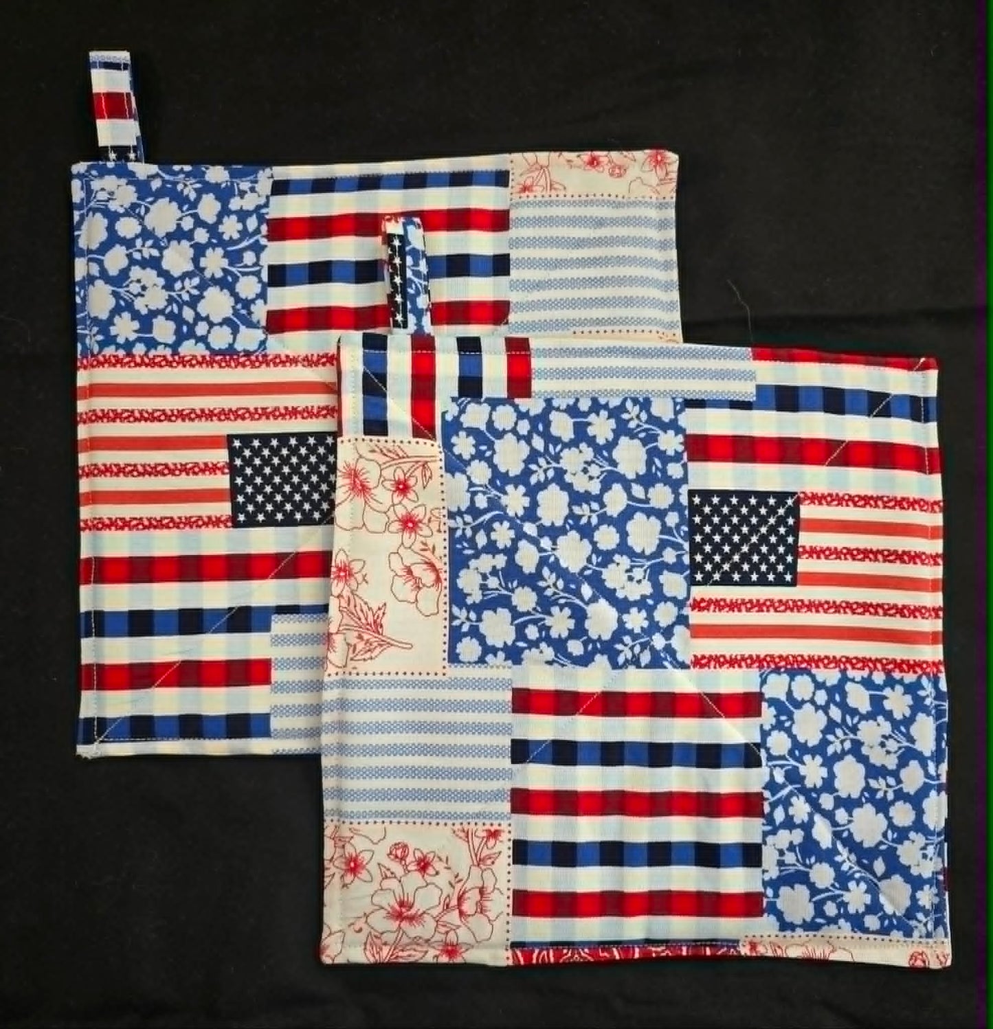 Patriot Pot Holders