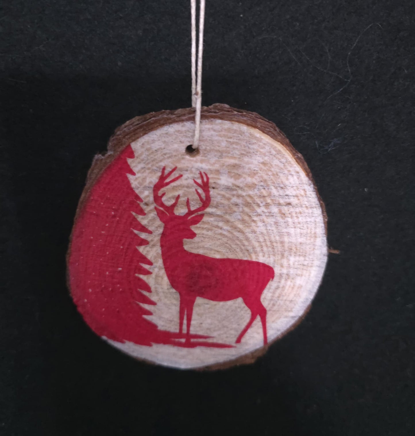 Wood Slice Ornament