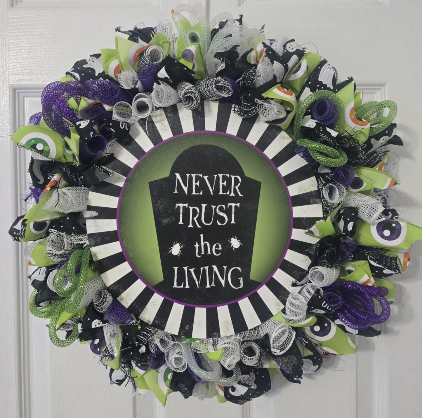 Beetlejuice Wreath