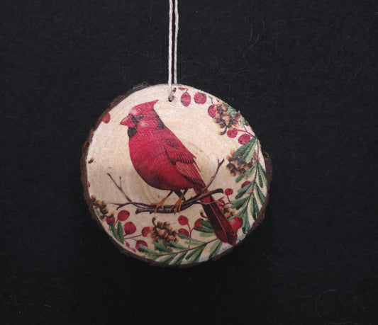 Wood Slice Ornament
