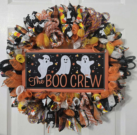 The Boo Crew Wreath