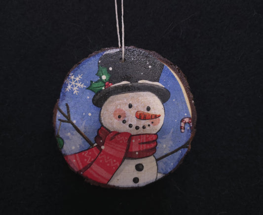 Wood Slice Ornament