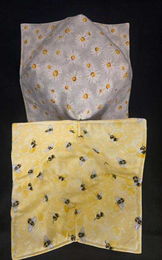 Yellow Bumblebees Bowl Cozy