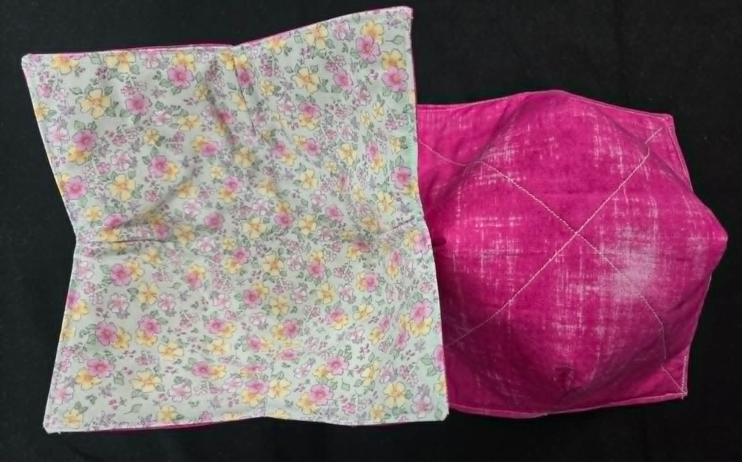 Pink Flowers Bowl Cozy
