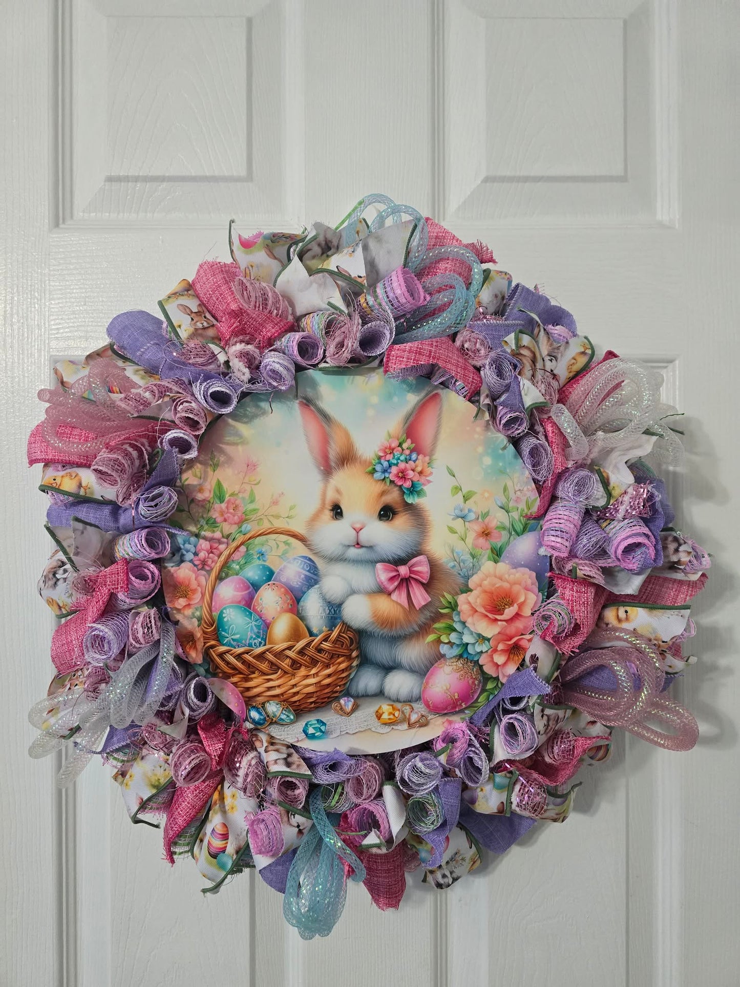 Easter Bunny Wreath
