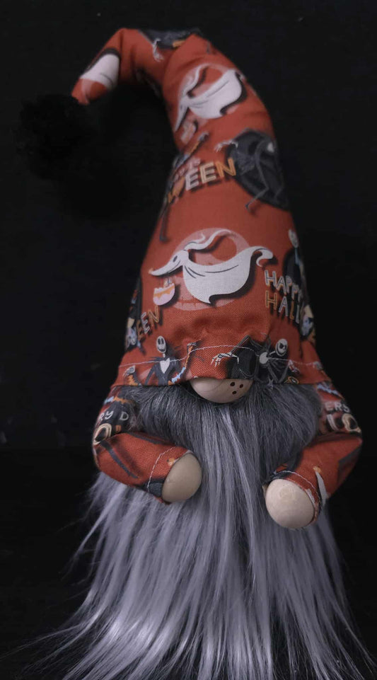 Halloween Jack & Sally Gnome