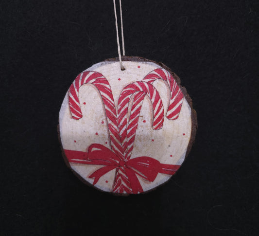Wood Slice Ornament