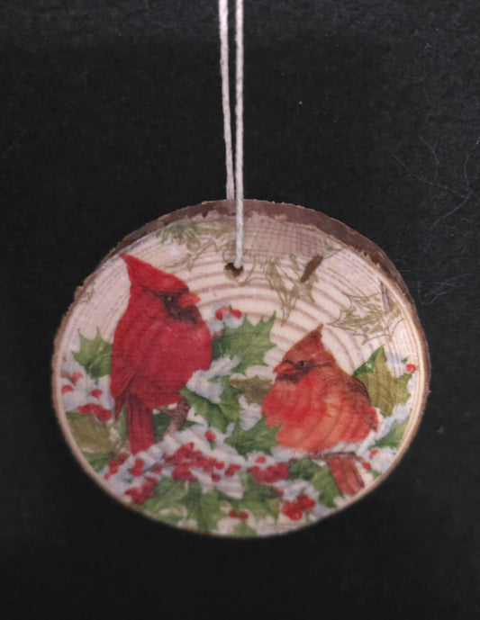 Wood Slice Ornament