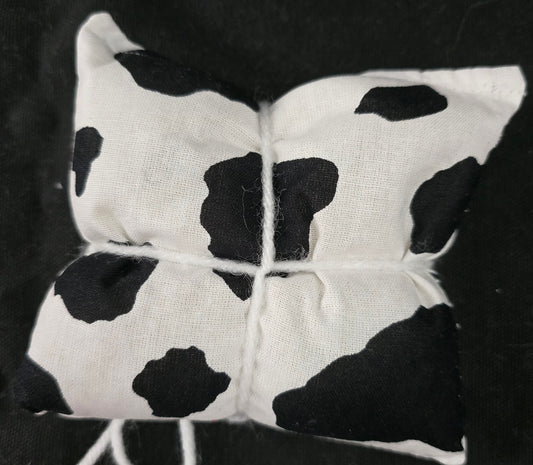 Black & White Cow Print Boo Boo Bag