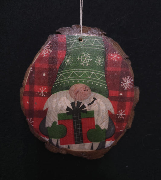 Wood Slice Ornament