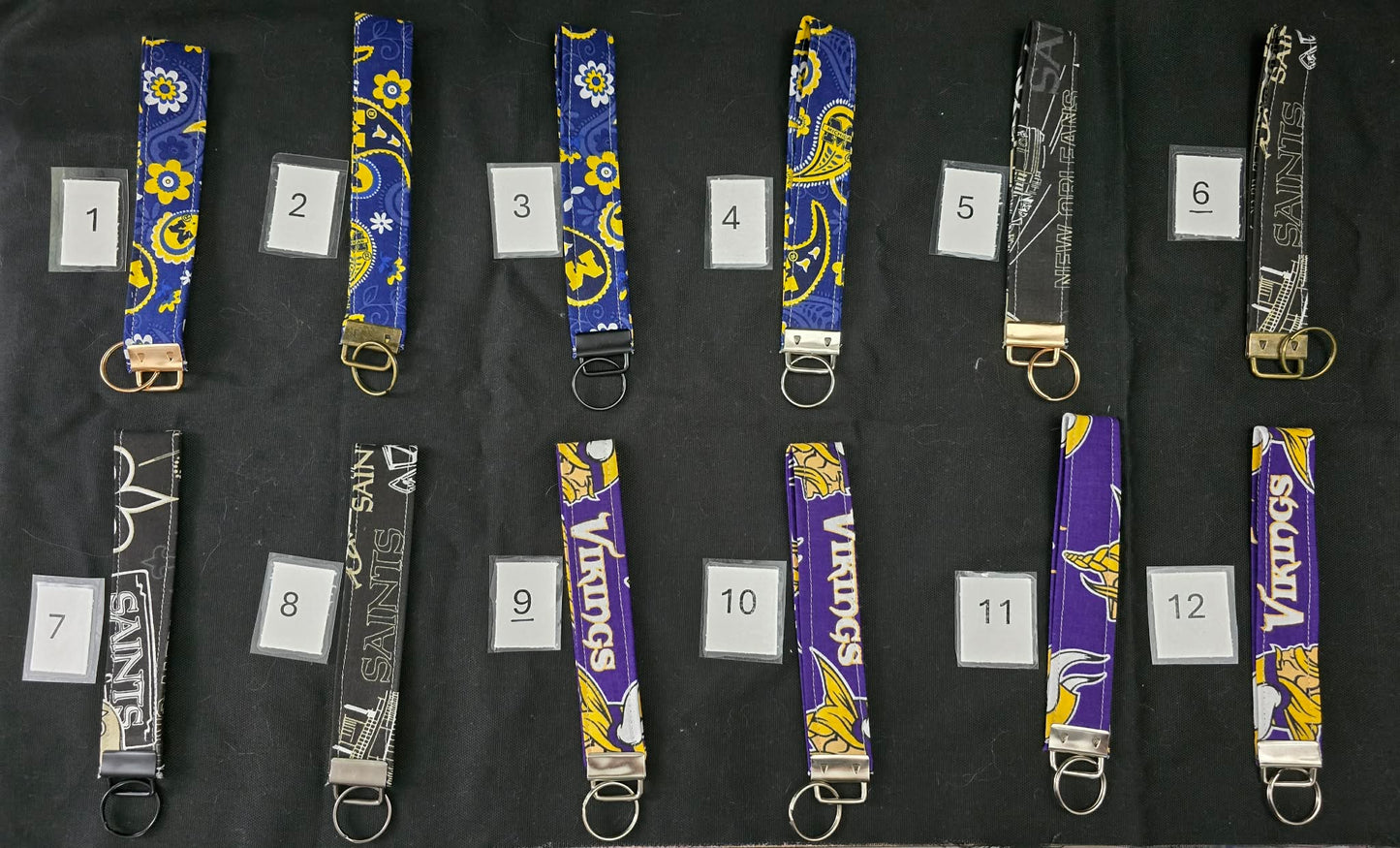 6 in Key Fob Chains