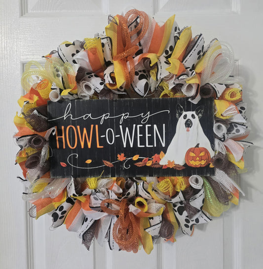 Howl-o-ween Wreath