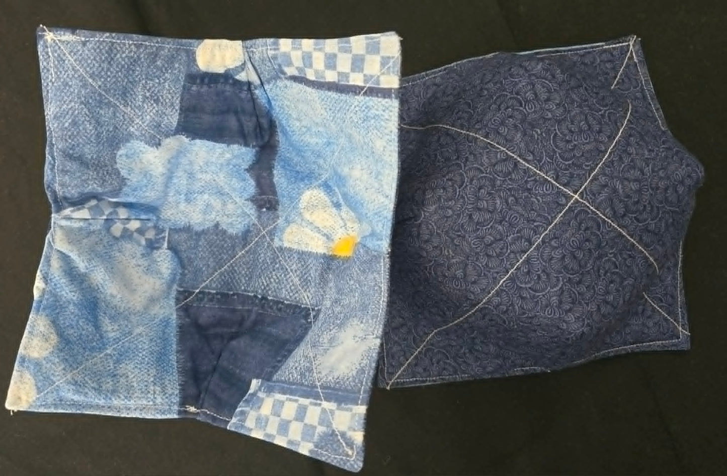 Denim Daisy Bowl Cozy