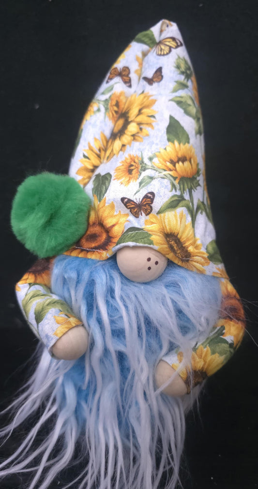 Sunflower Butterfly Gnome