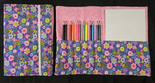 Pink Butterfly Art Folio