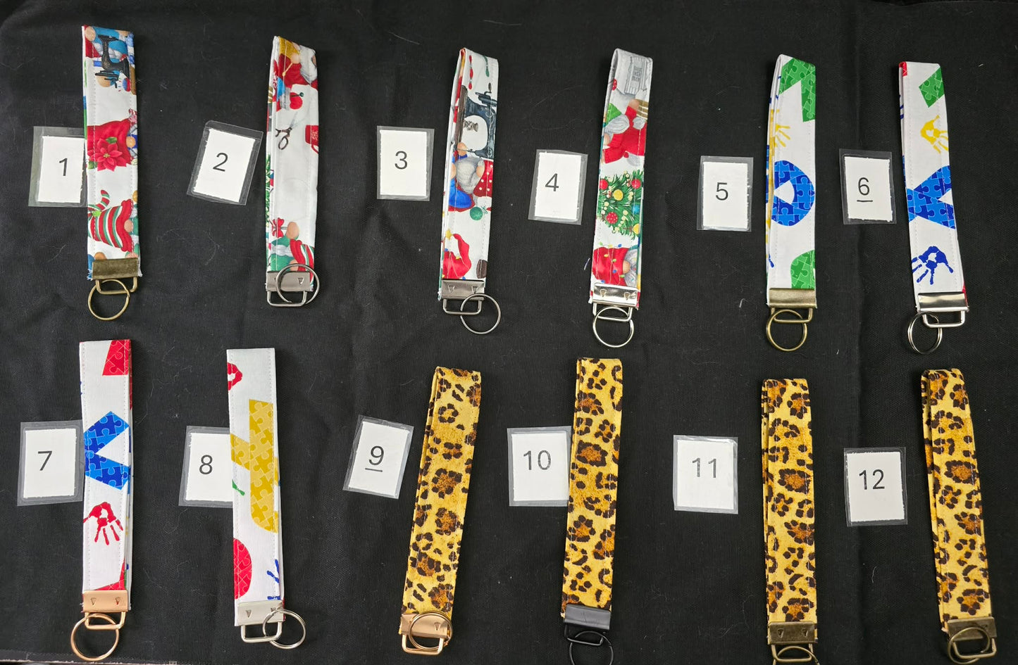 6 in Key Fob Chains