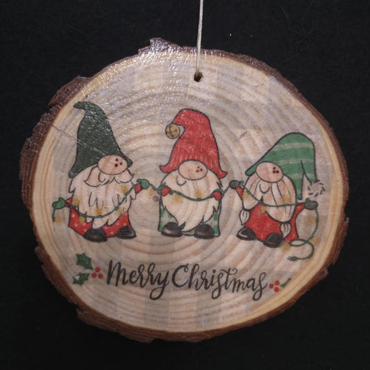 Wood Slice Ornament