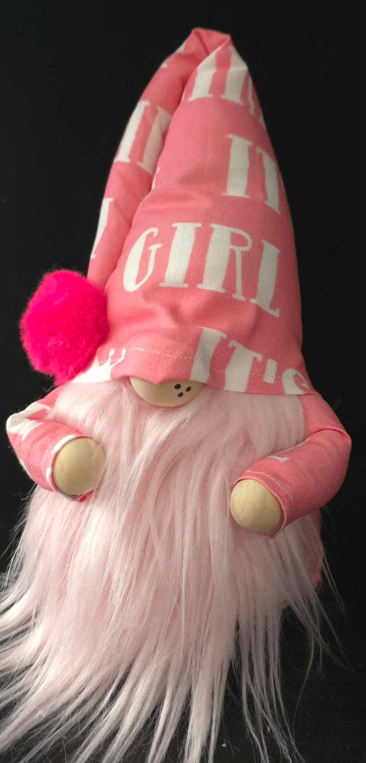 ITS A GIRL Gnome