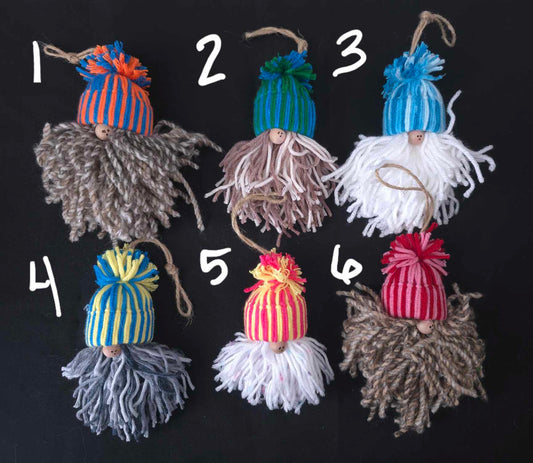 Yarn Gnome Ornament