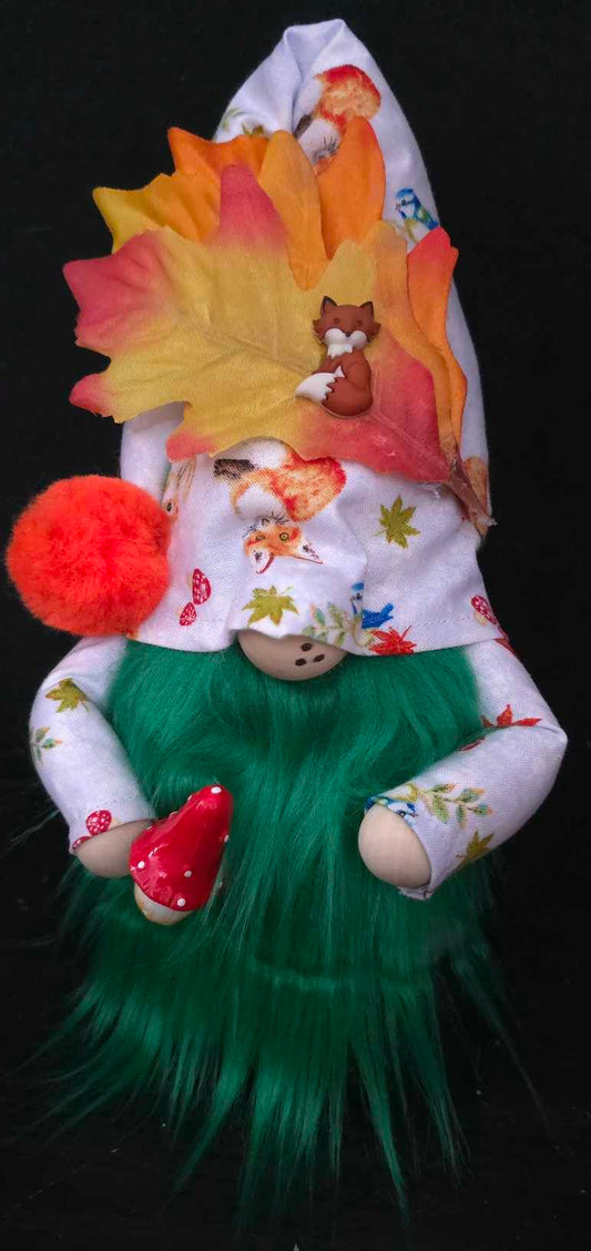 Fox & Squirrel Fall Gnome