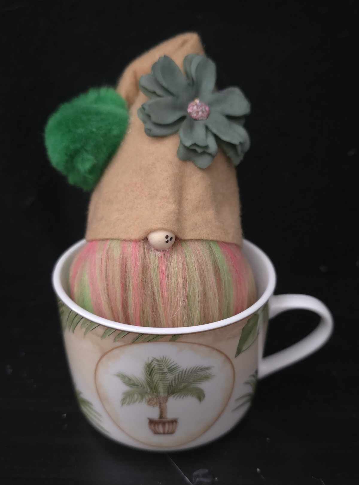 Mini Teacup Gnome