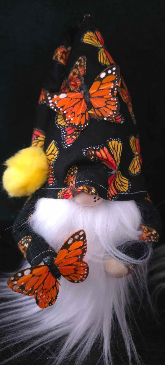 Monarch Butterfly Gnome