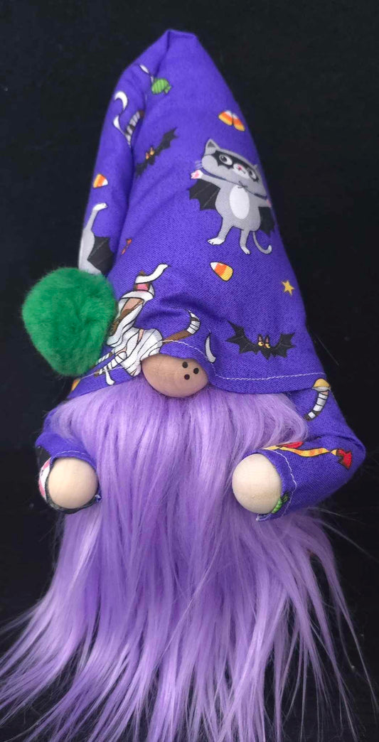 Trick or Treat Kitty Cat Gnome