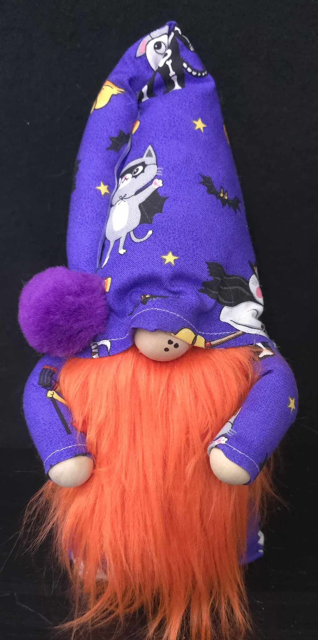 Trick or Treat Kitty Cat Gnome