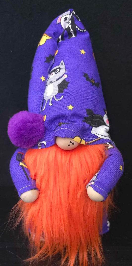 Trick or Treat Kitty Cat Gnome