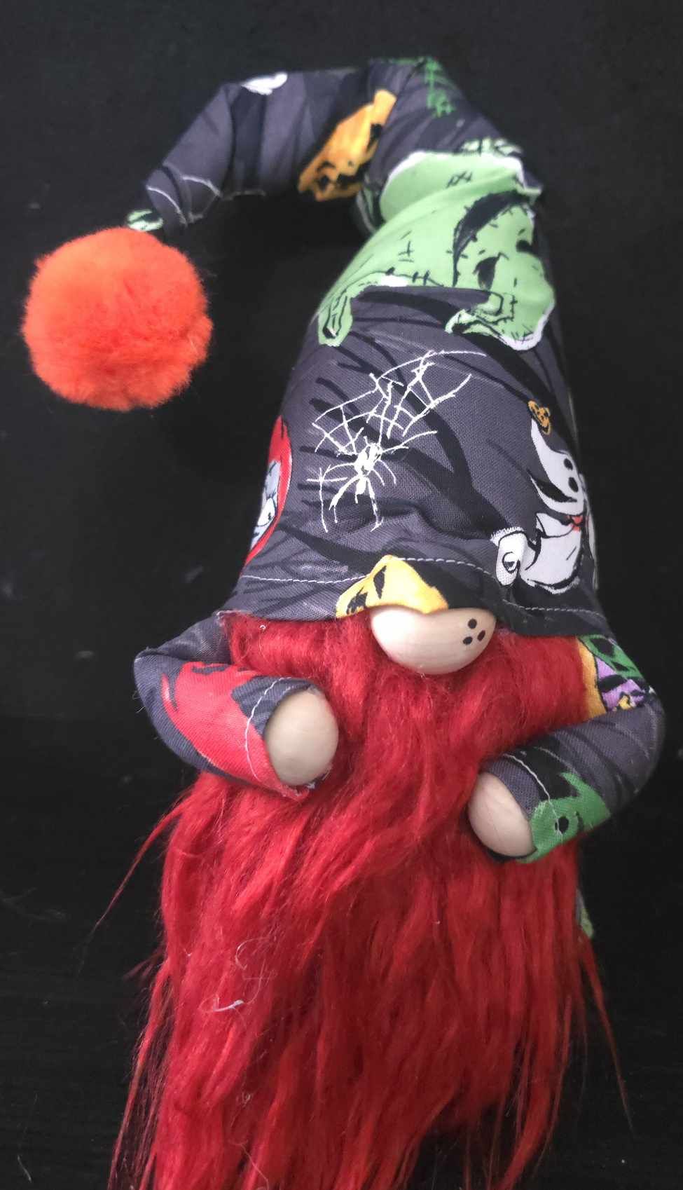 Halloween Jack & Sally Gnome