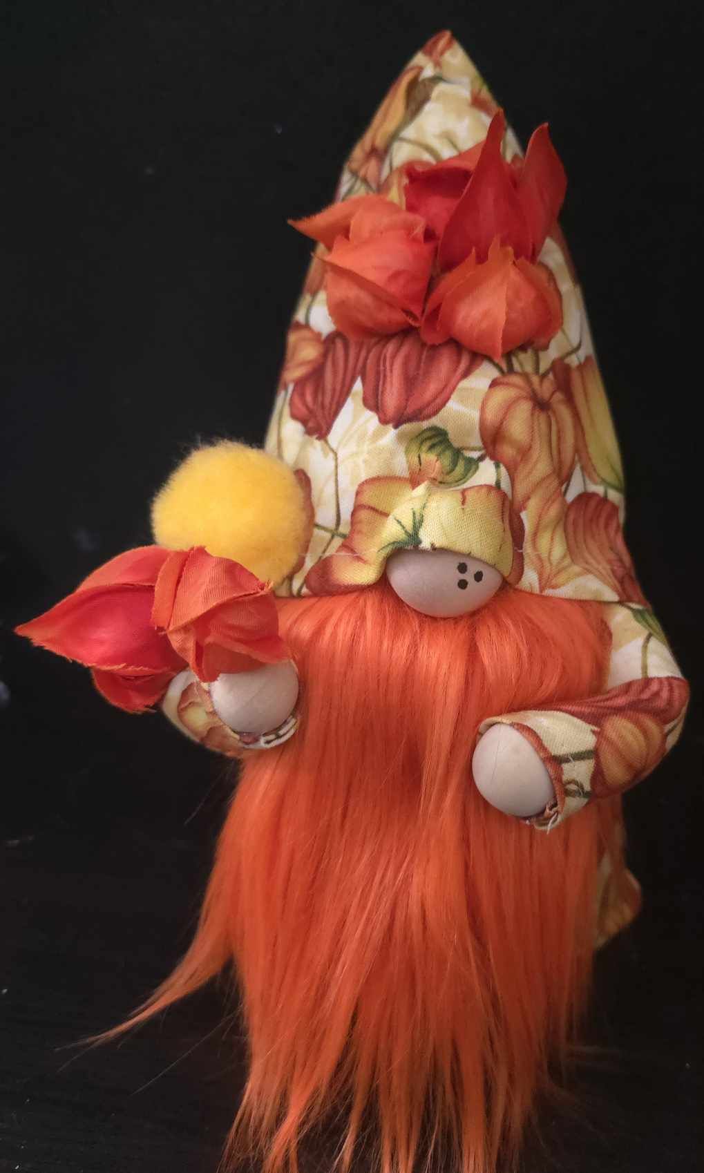 Chinese Lantern Flower Gnome